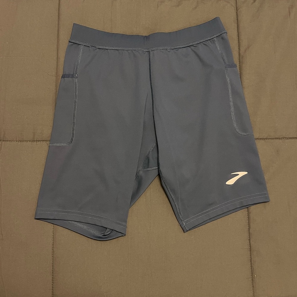 Brooks Men's Blue Half Tights